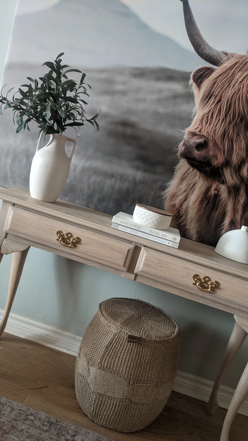 Queen Anne console table/ sofa table/ desk - photo 5