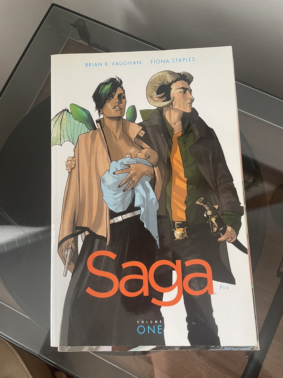 Saga - volume one - graphic novel thumbnail