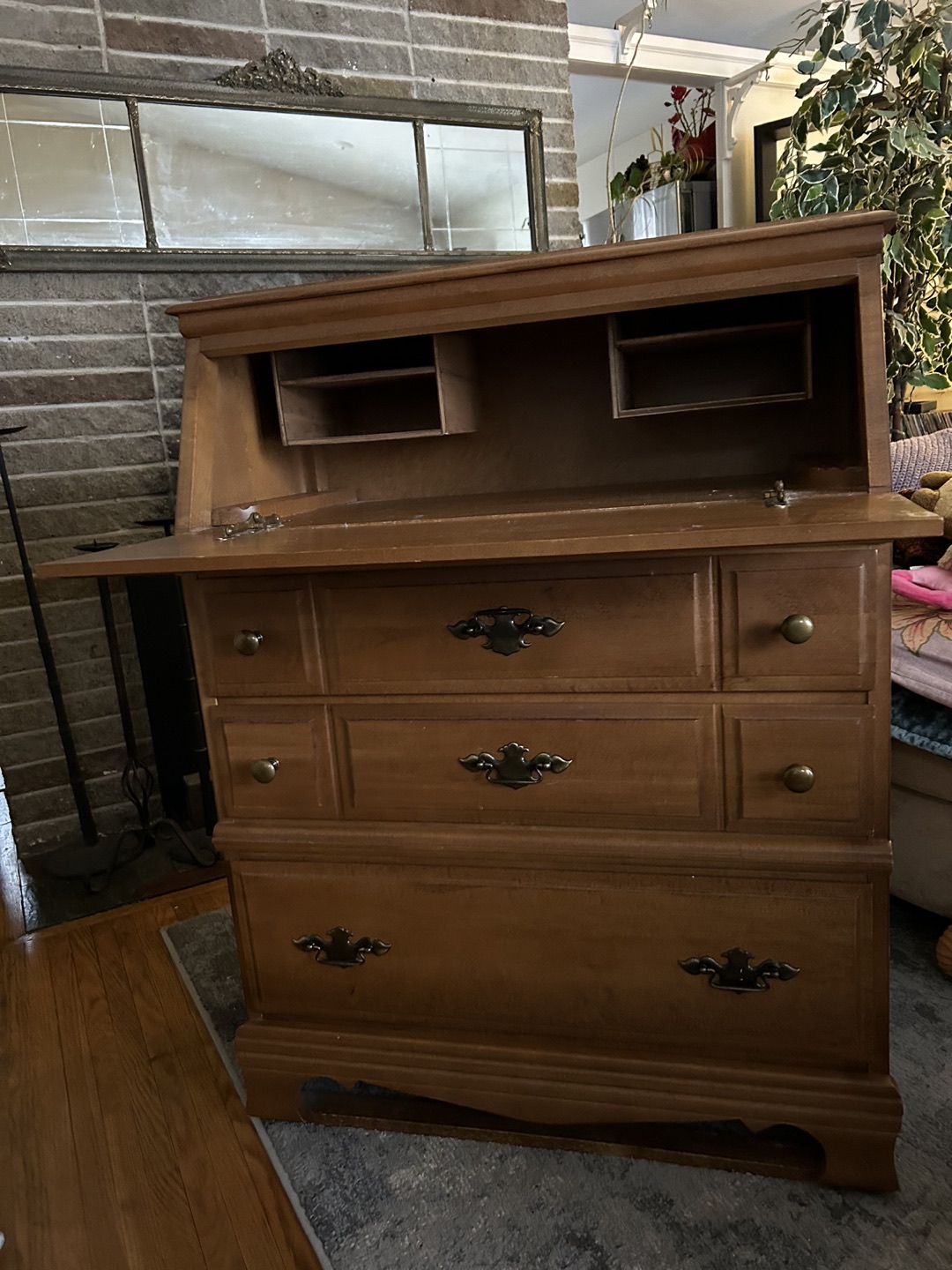 McCowan/Lawrence area- Vintage Secretary/Captain’s Desk - photo 2