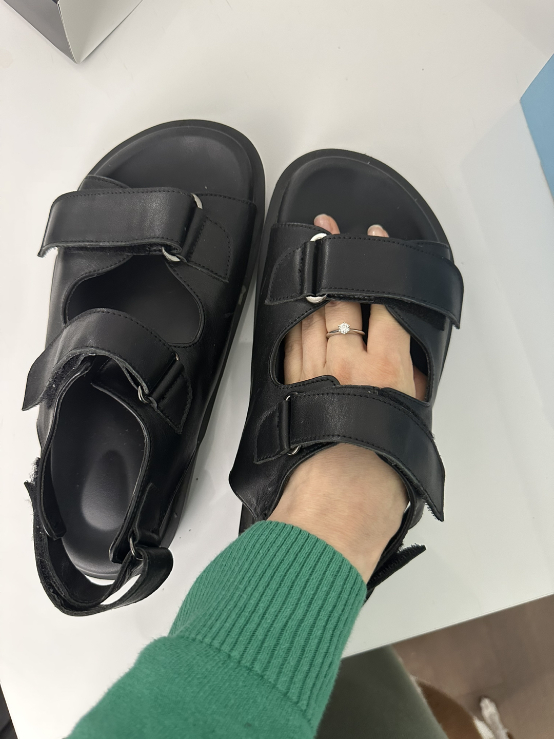 Leather shoes , New , Size 37(24sm) thumbnail