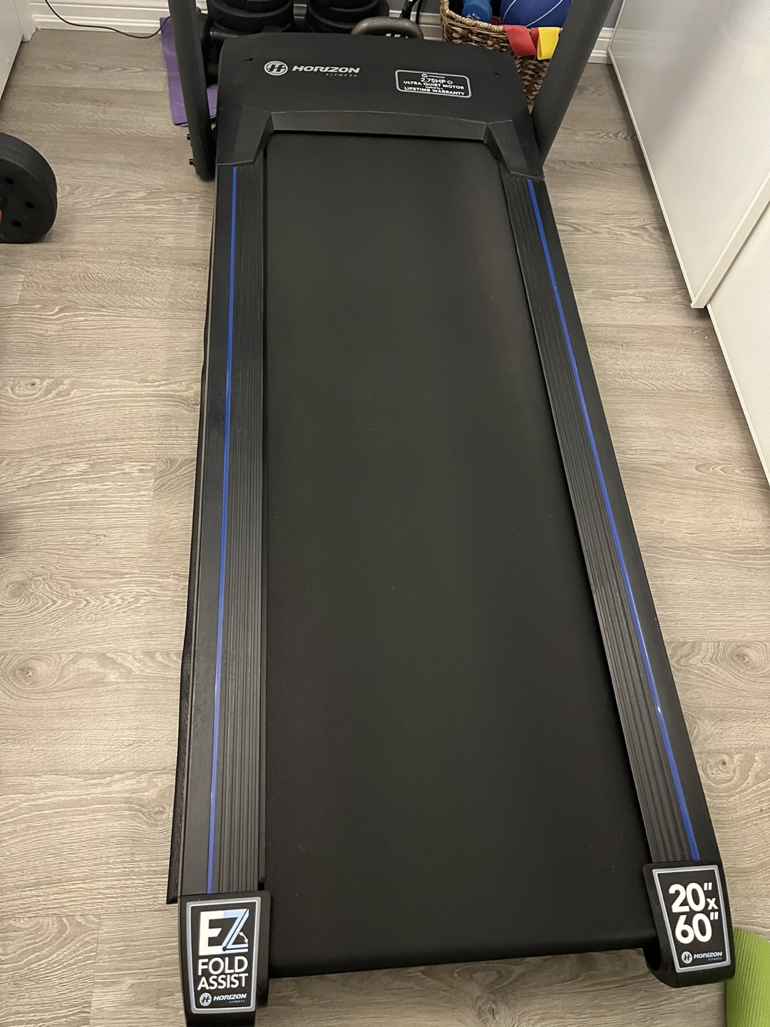 Treadmill Horizon T202 - photo 2