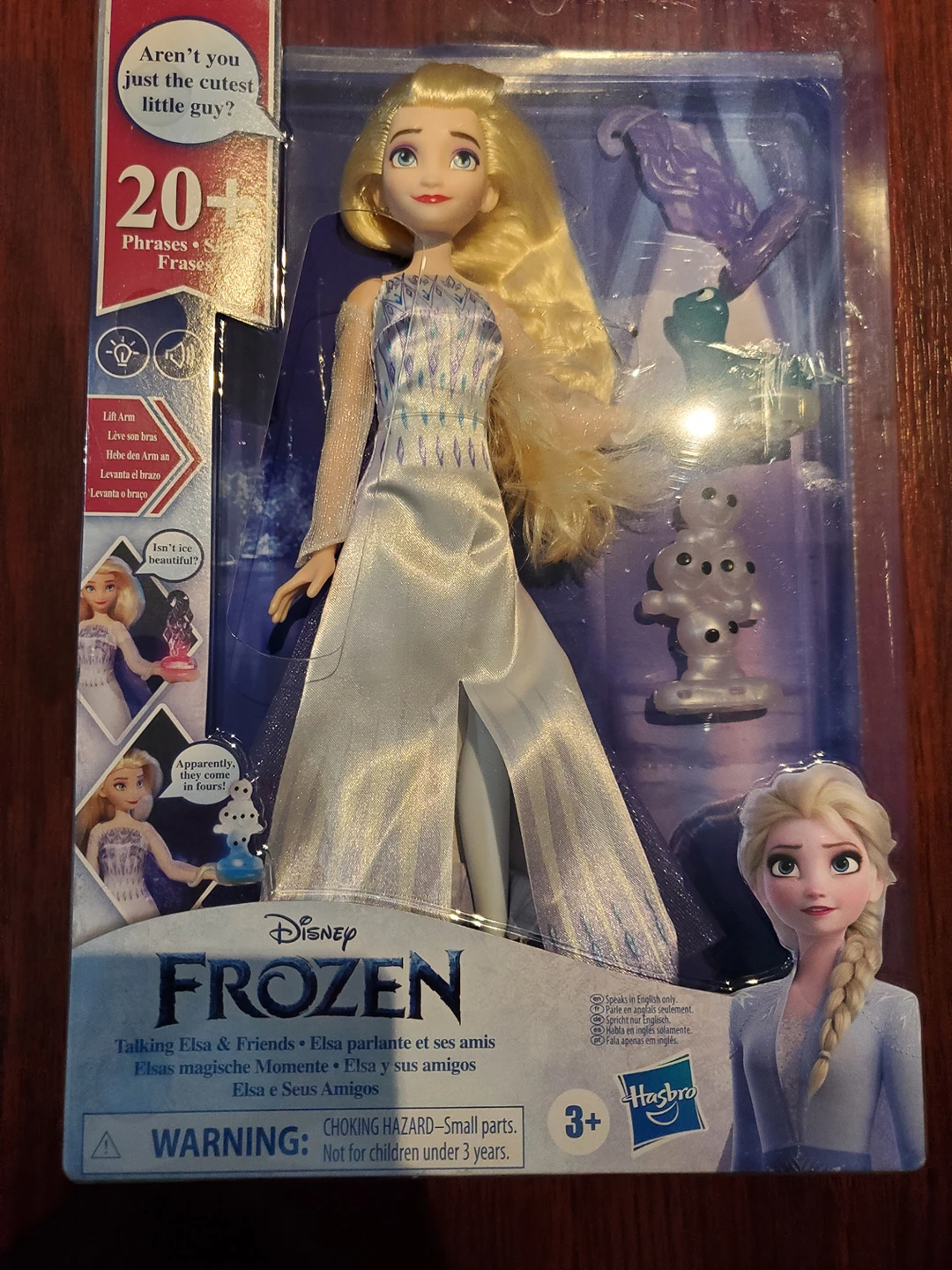 Elsa Doll (TALKING) NEW IN BOX thumbnail