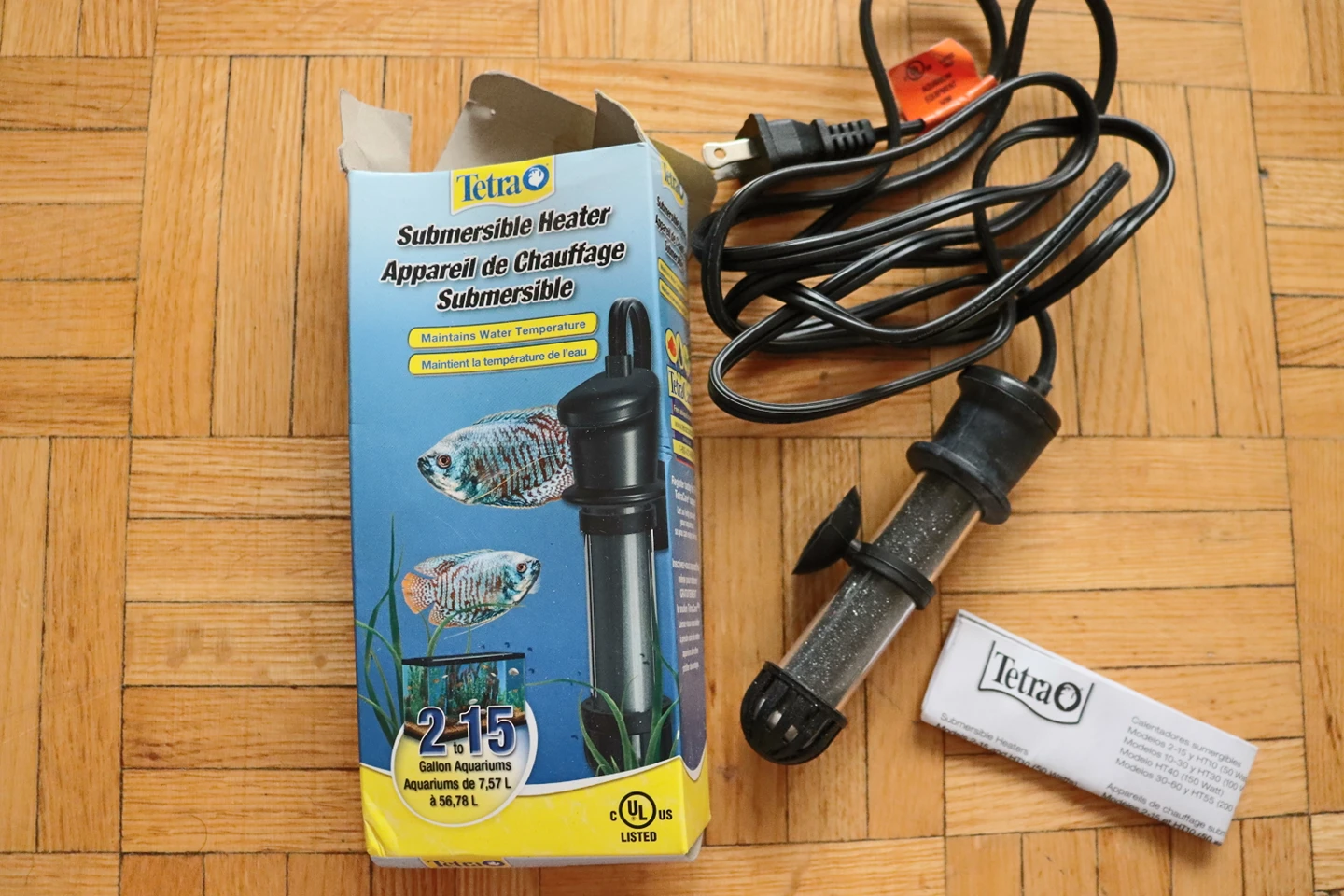 Submersible heater for aquarium - photo 3