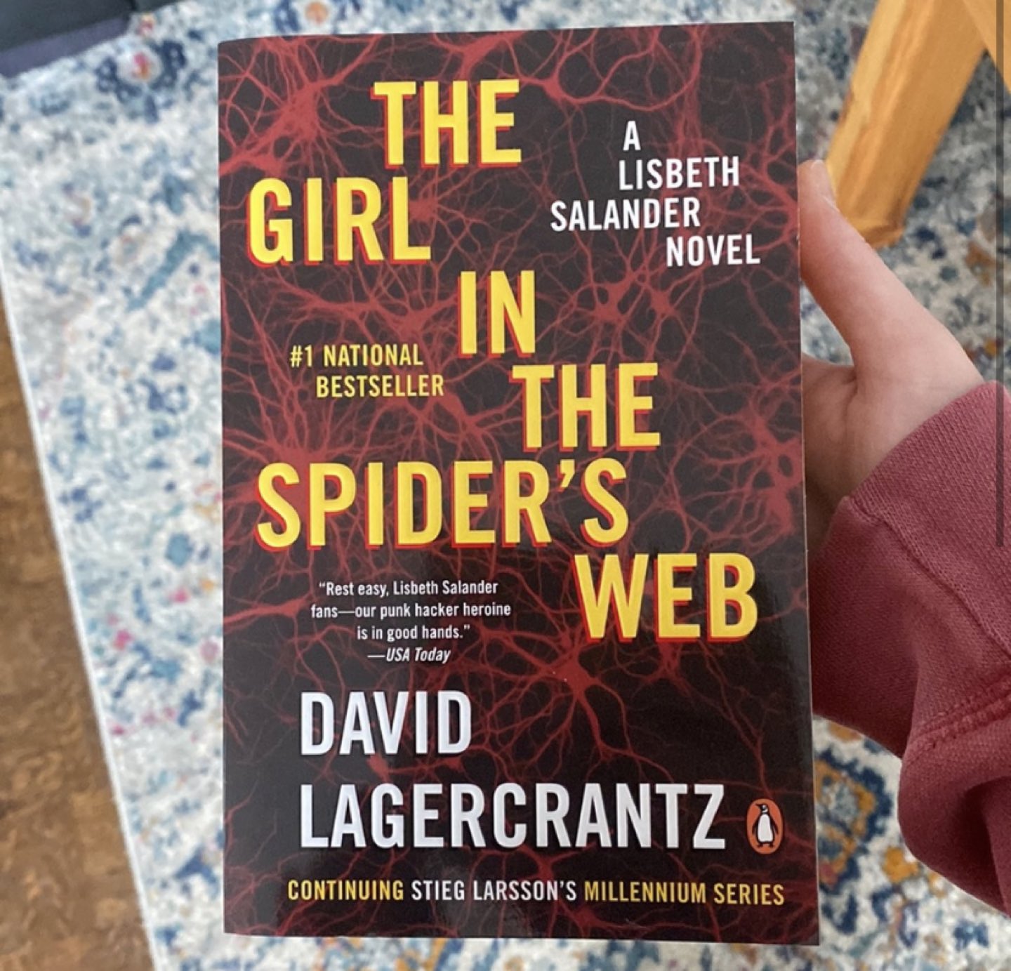 The girl in the spiders web