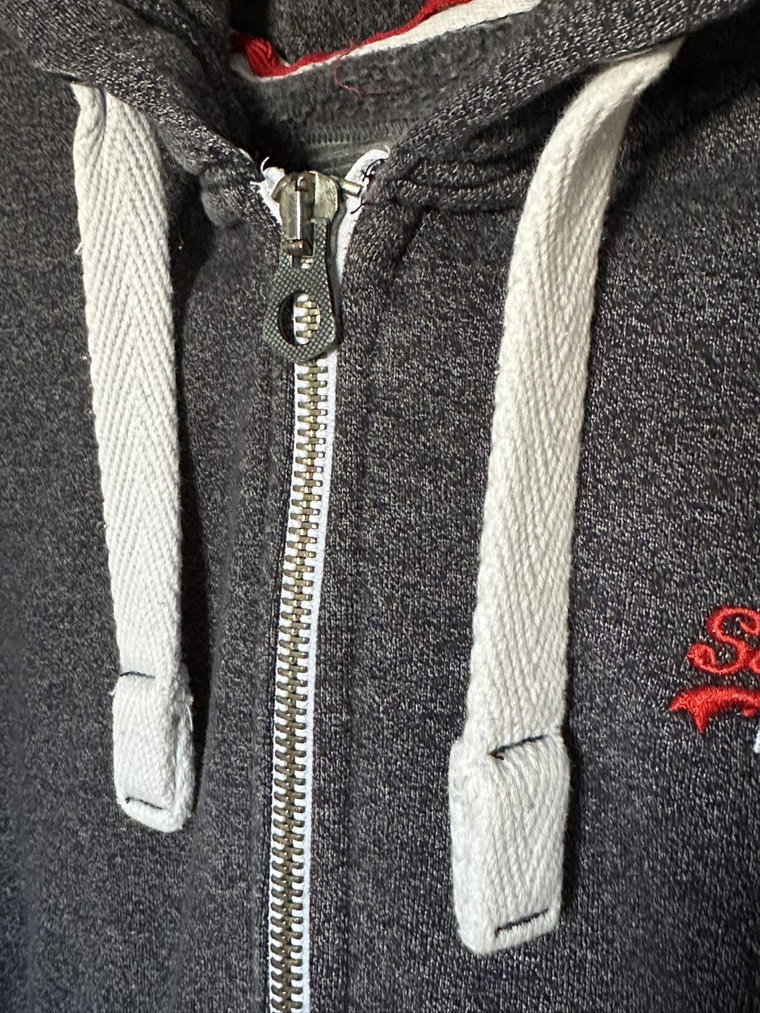 Unisex Superdry Zip Hoodie (Size M) - photo 4