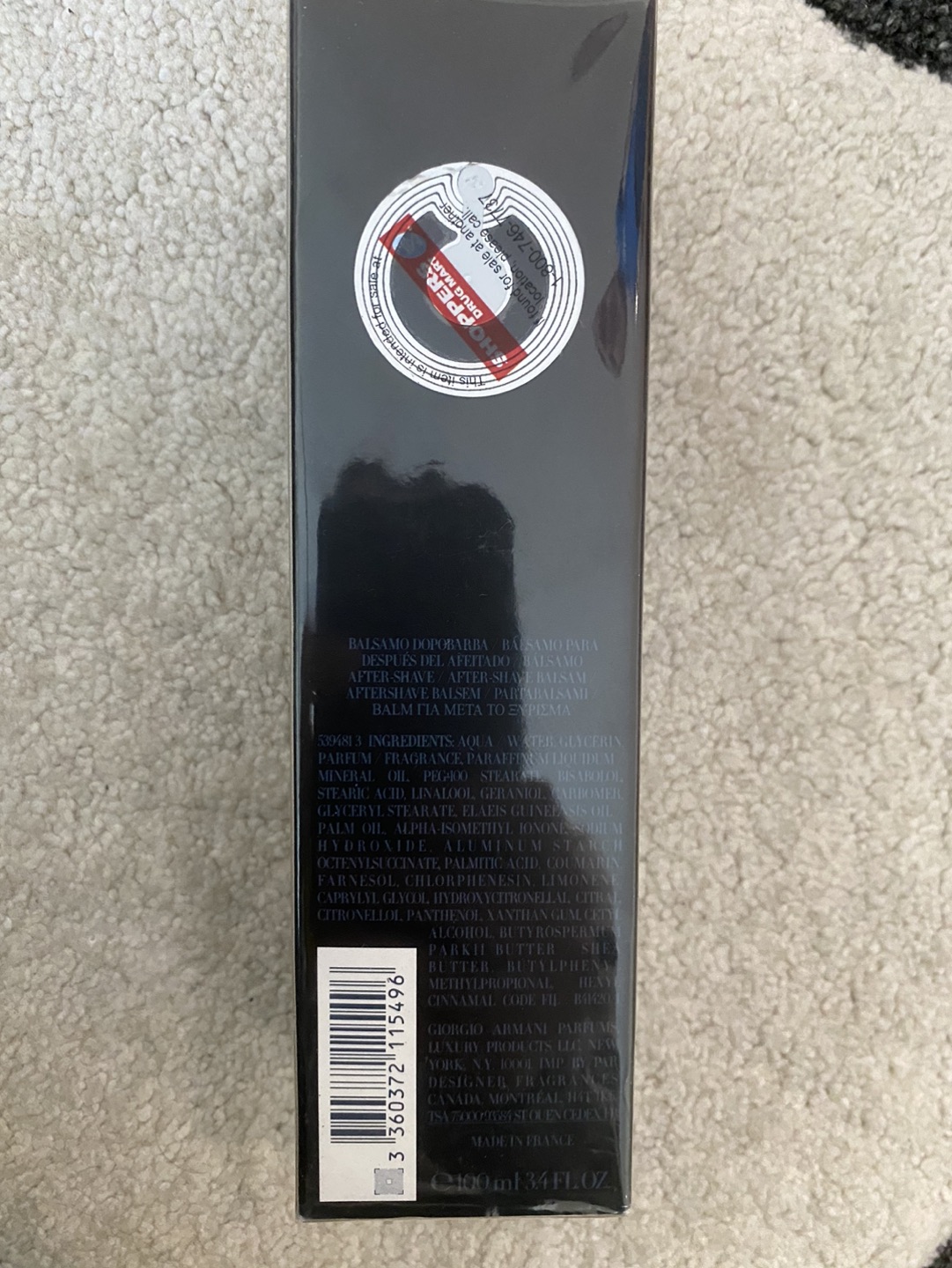 Armani code aftershave image indicator(2)