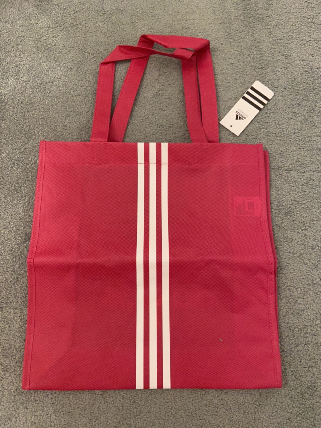 BNWT Adidas Originals Hot Pink Shopping Tote (Have 3) thumbnail