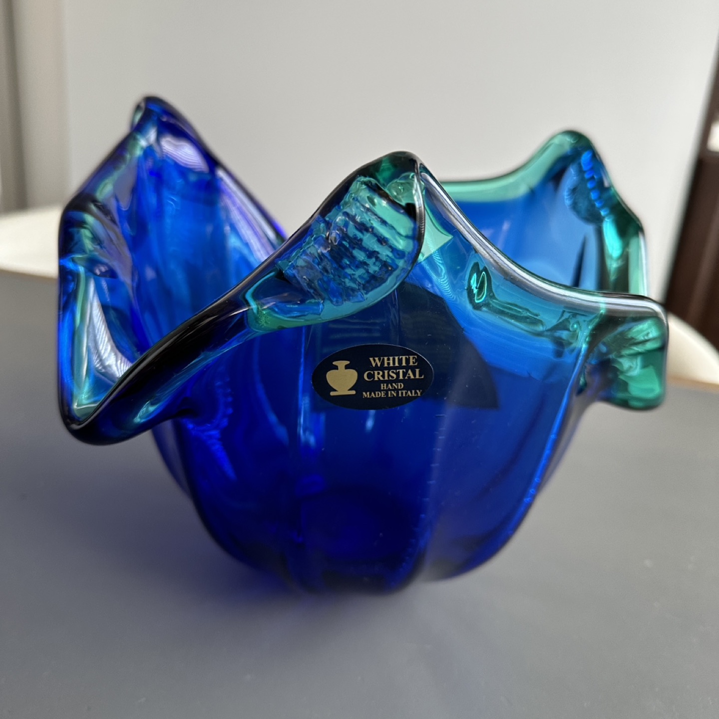 White Crystal Murano Handmade Artwork - photo 2