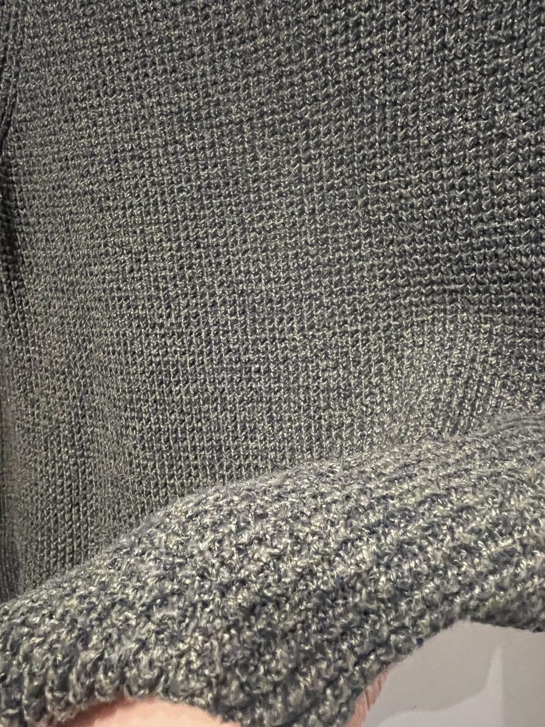 Turtleneck army green sweater - photo 3