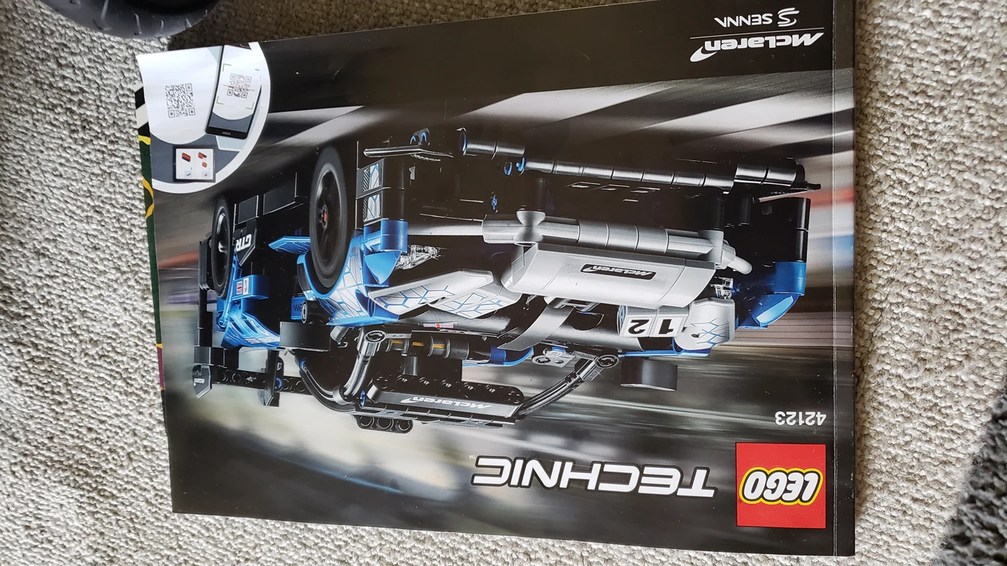 LEGO Technic BMW M 1000 RR 42130 Model and McClaren - photo 3