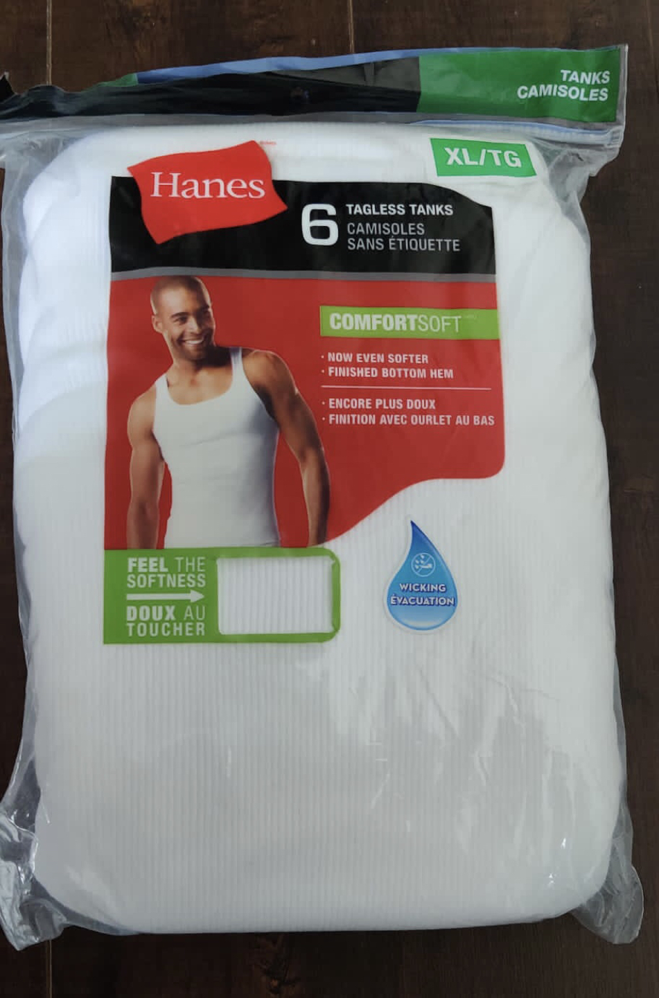 Hanes tanks for men - 6pcs XL 🏀 thumbnail