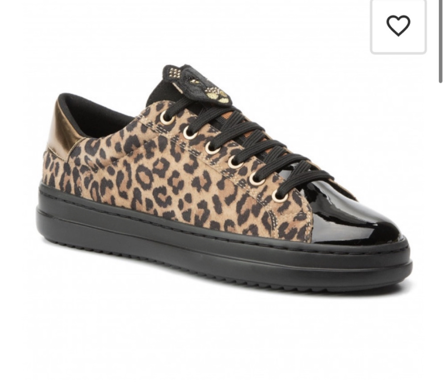 Leopard print sneakers, basically new.  Barely used US6 - photo 3