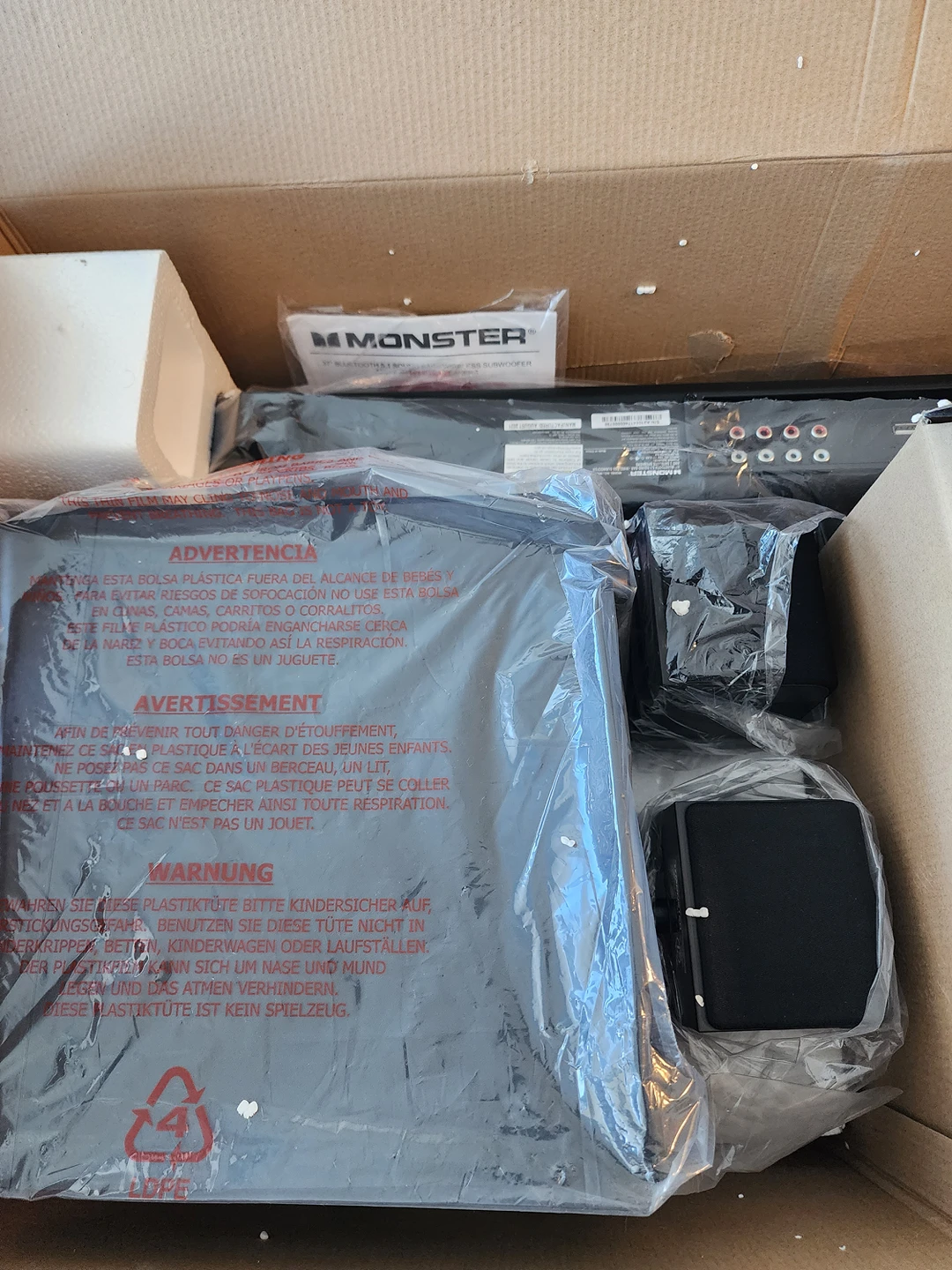 Monster Sound Bar with Wireless Subwoofer thumbnail