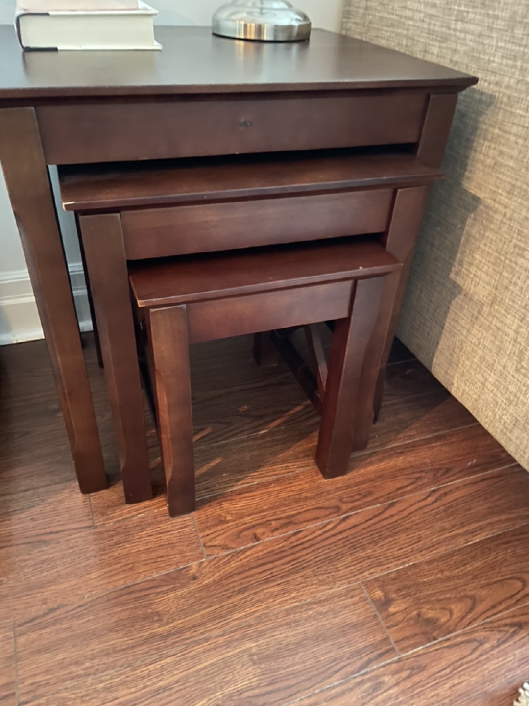 Solid Wood Nesting Tables - photo 2
