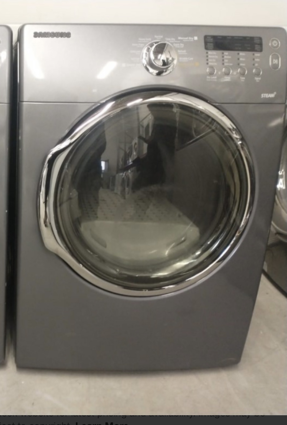 SAMSUNG DRYER - photo 2