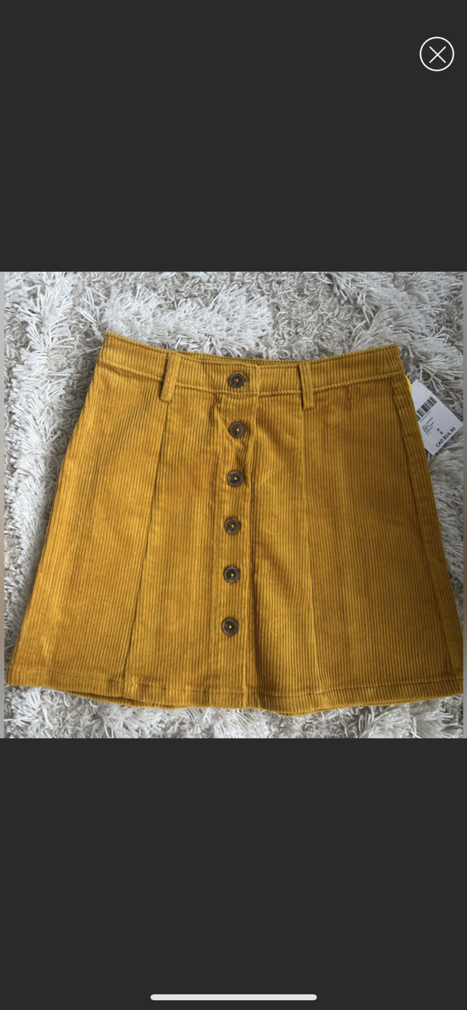 NWT corduroy skirt thumbnail