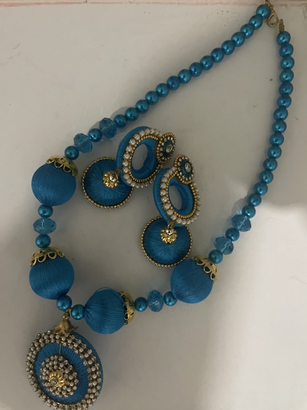 Hand made trade necklace thumbnail