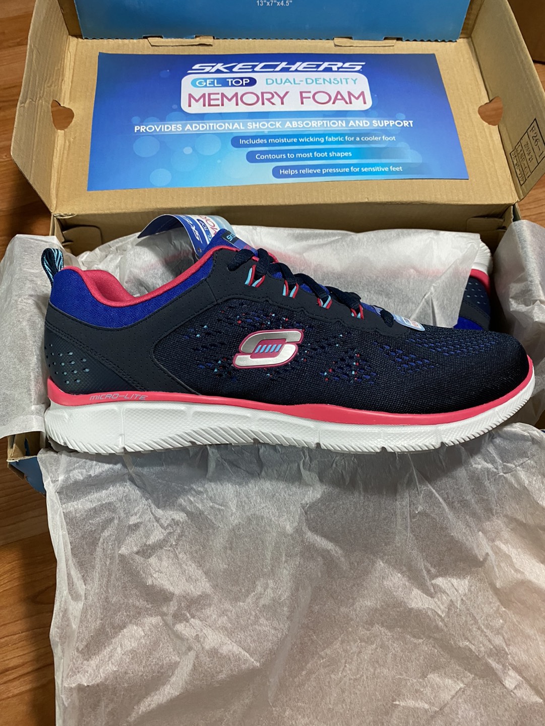 Skechers Equalizer Gel Top Memory Form Sneakers Runners image indicator(2)