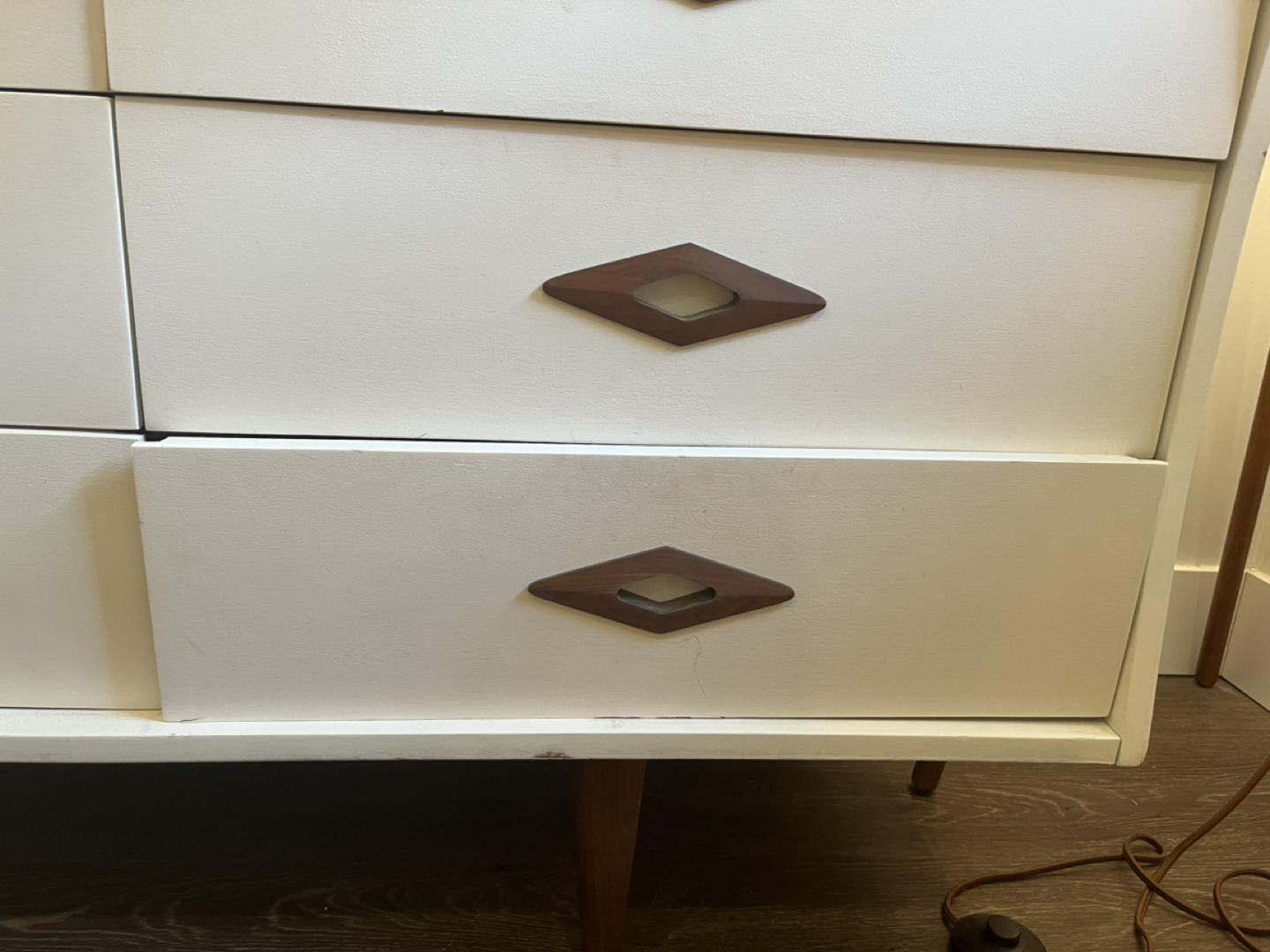 Vintage MCM solid teak credenza - photo 2