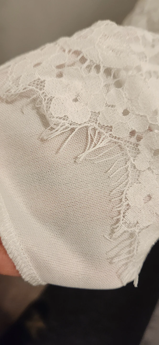White lace boho dress image indicator(5)