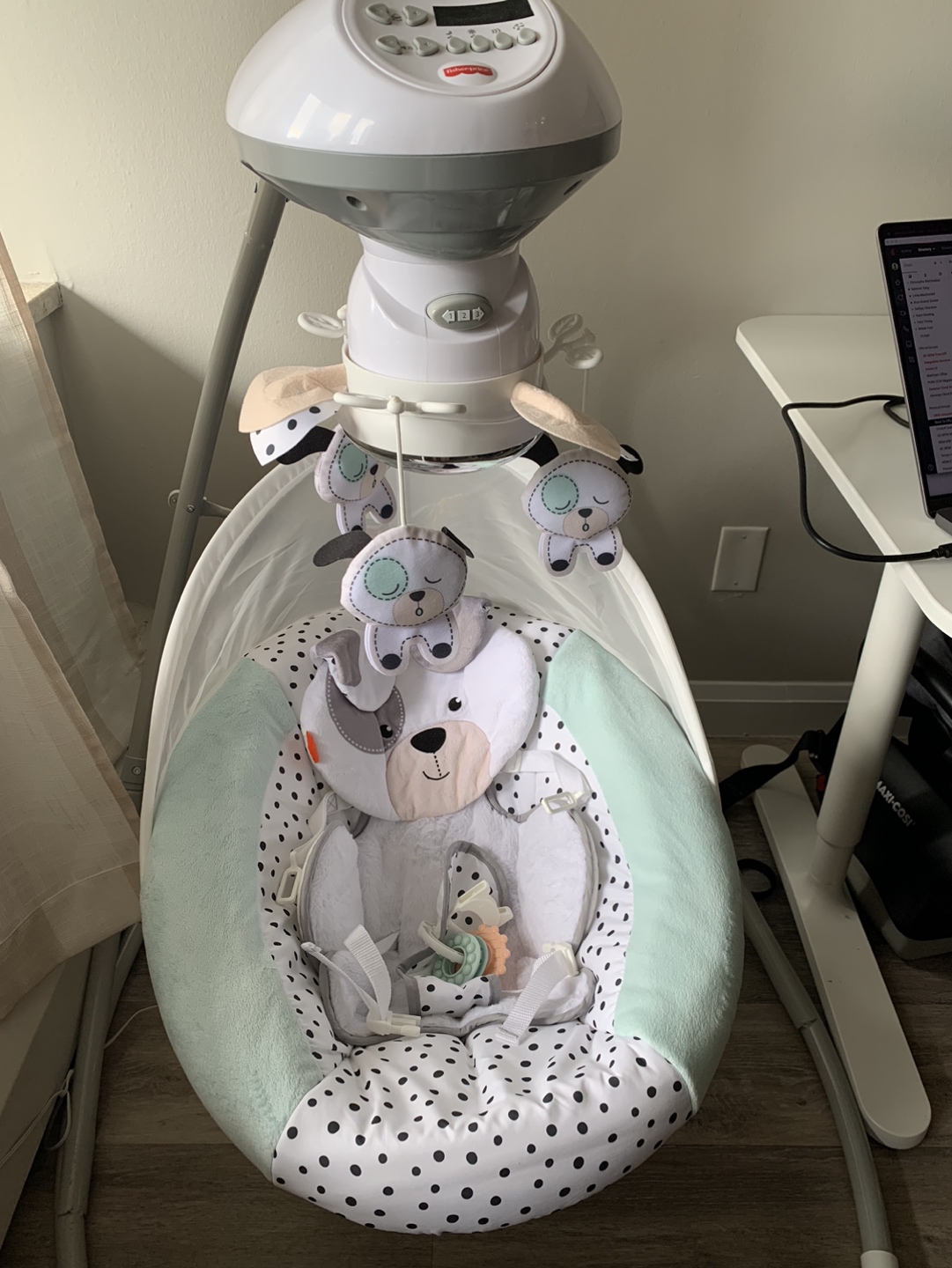 Fisher-Price Sweet Snugapuppy Swing