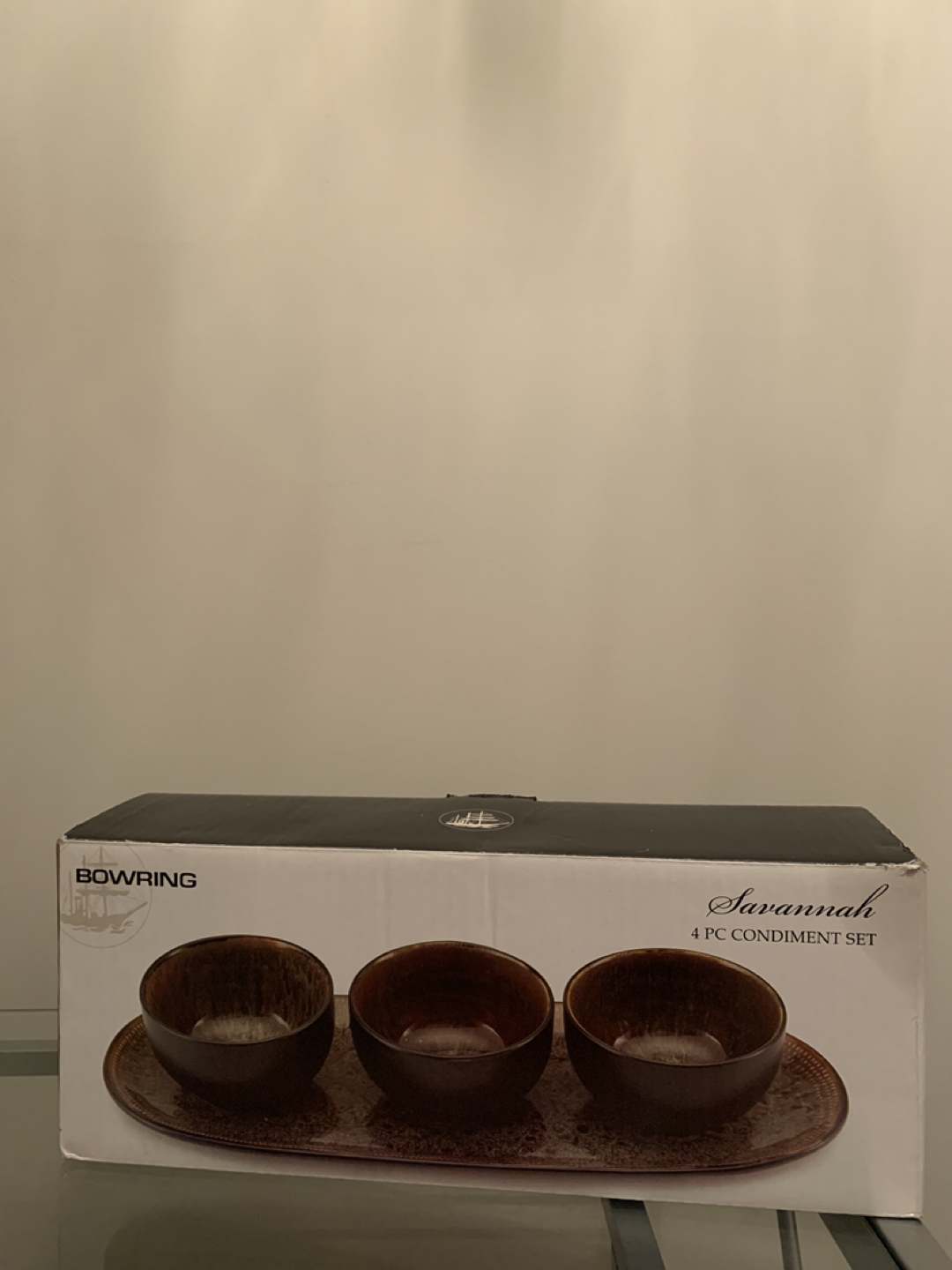 BOWRING 4pc Condiment Set - photo 3