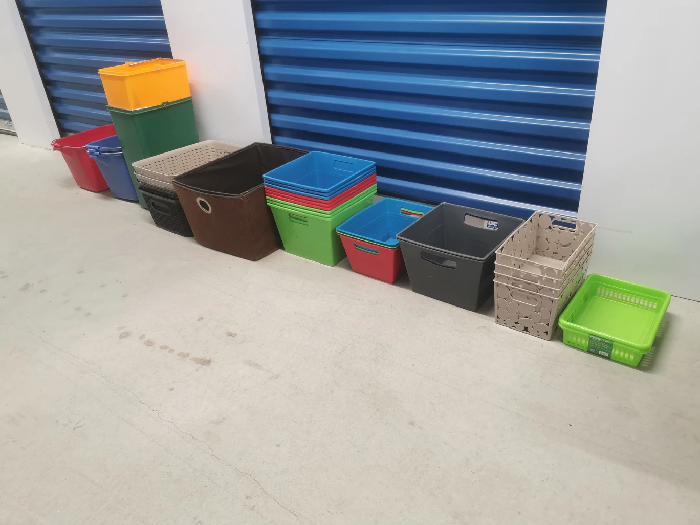Storage bins / containers. Colorful storage! thumbnail