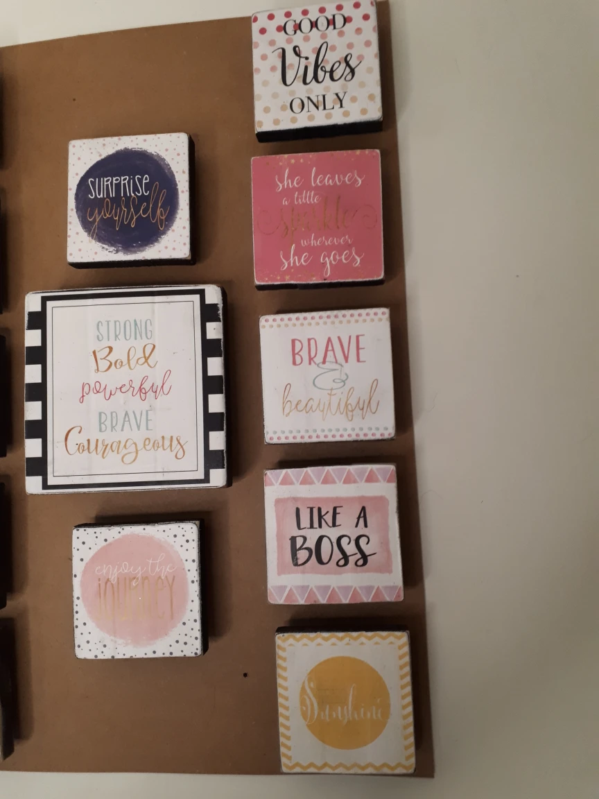 Set of 13 Refrigerator Magnets Motivational - photo 3