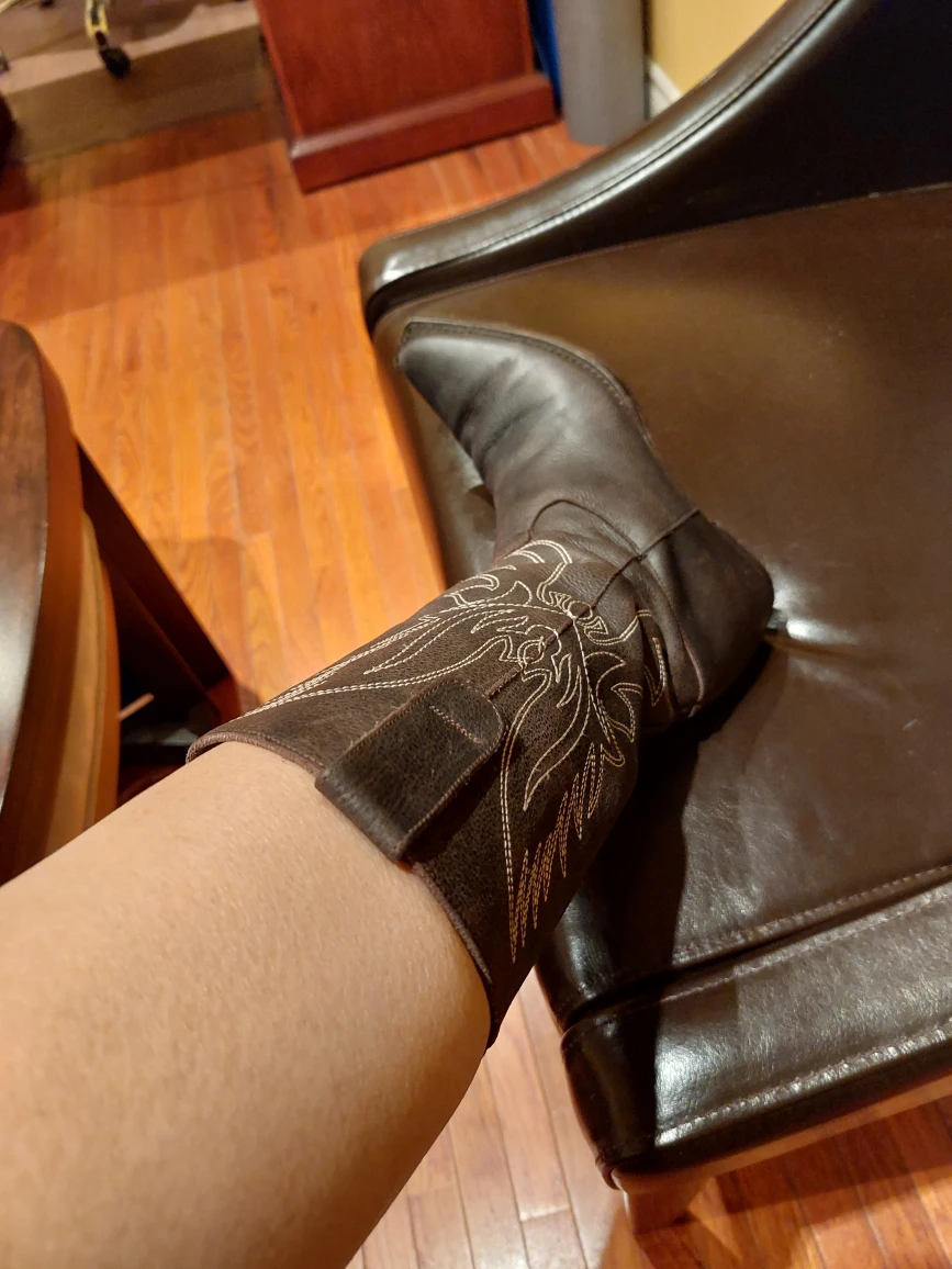 Fabio Rusconi leather boots size 7 image indicator(10)