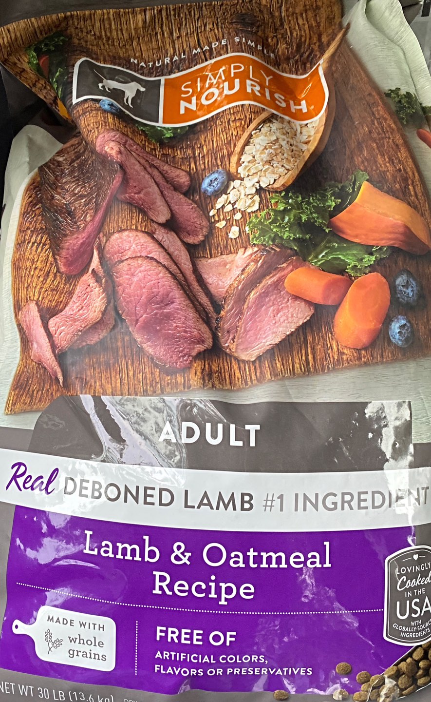 Simply Nourish Lamb &
Oatmeal Recipe Adult Dry
Dog Food thumbnail