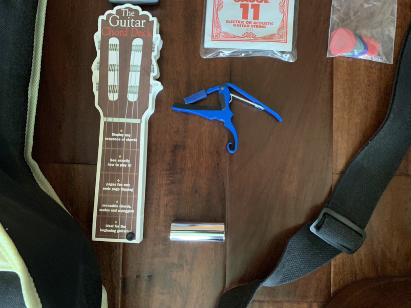 Accoustic Guitar Bundle | Soft Case, Extra Strings, And More! - photo 3