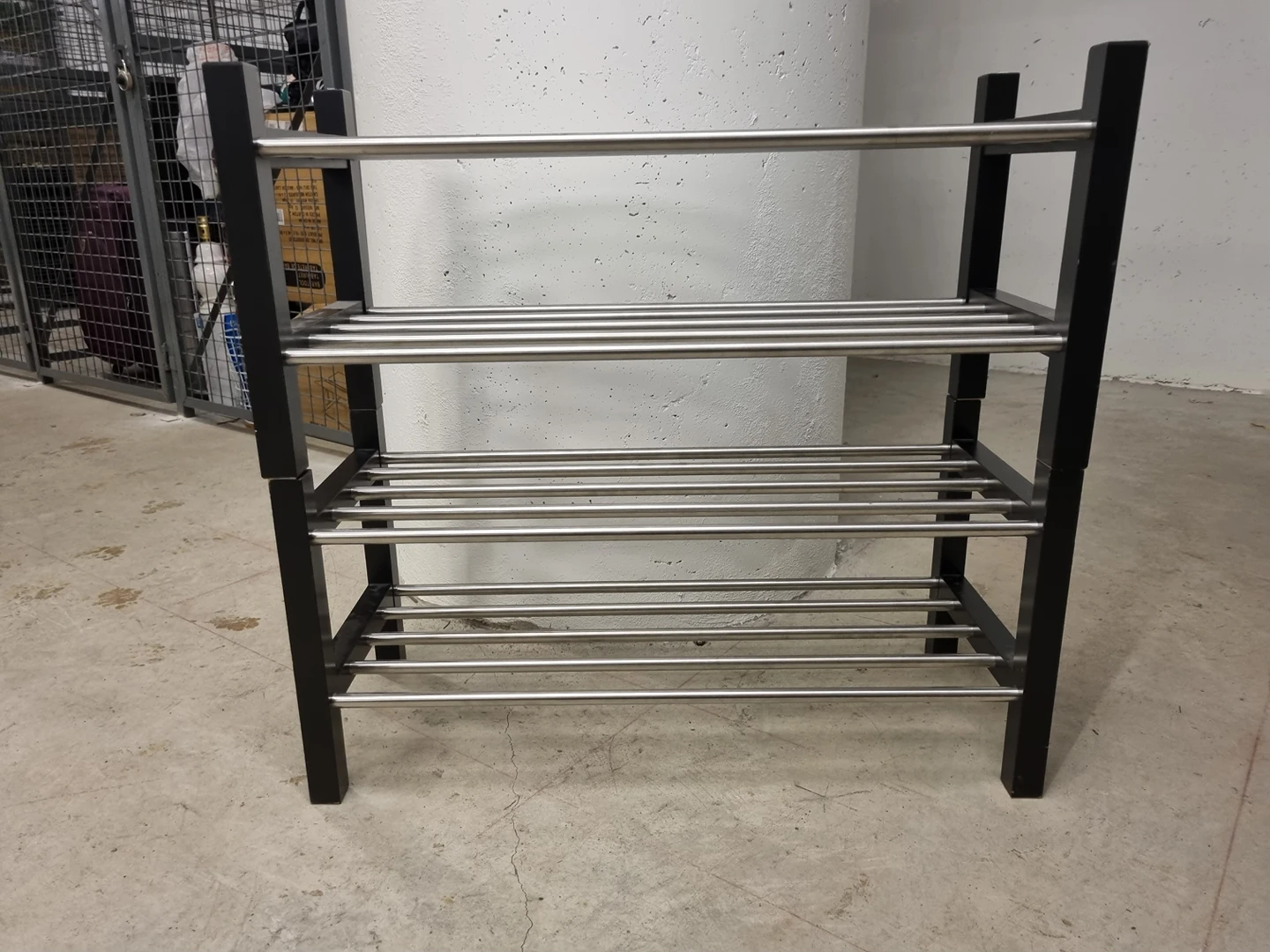 IKEA TJUSIG Shoe Racks (x2) - Black - photo 2