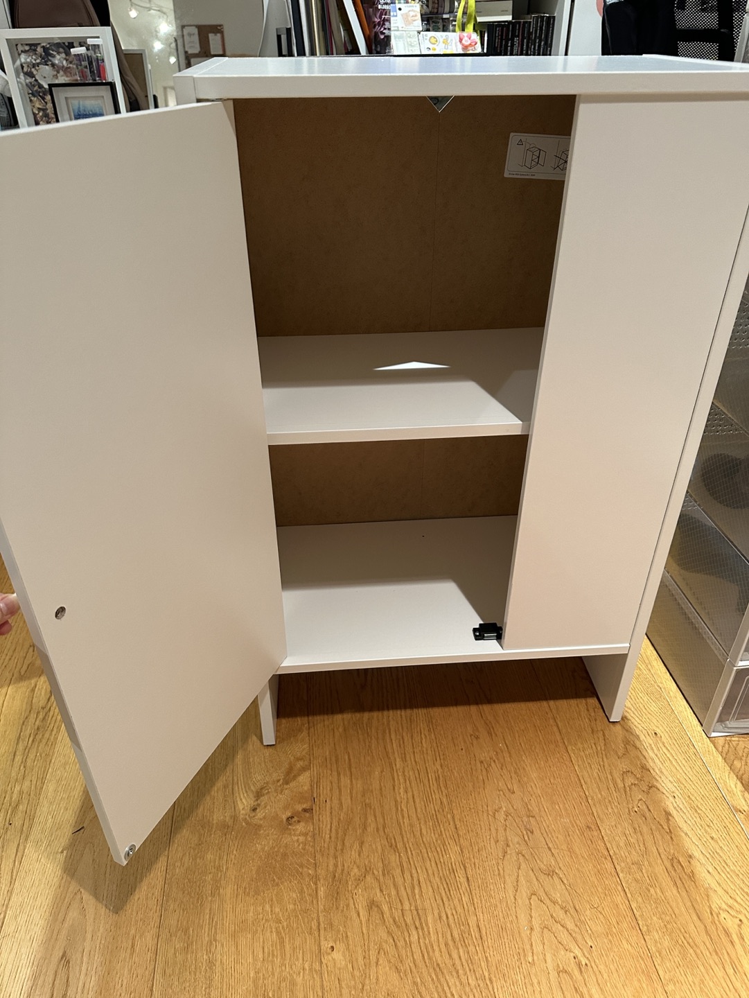 IKEA Baggebo cabinet/book shelf with door - photo 4