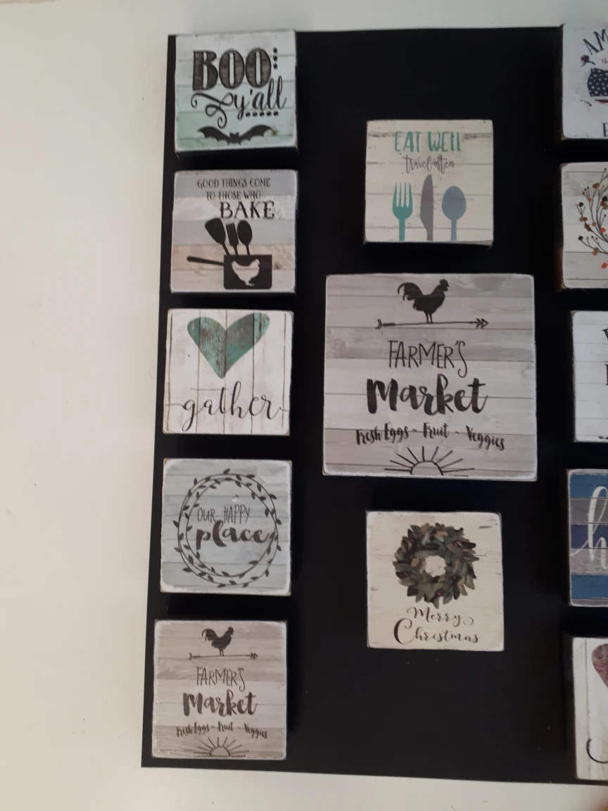 Set of 13 Farmer's Market Refrigerator Magnets - photo 2