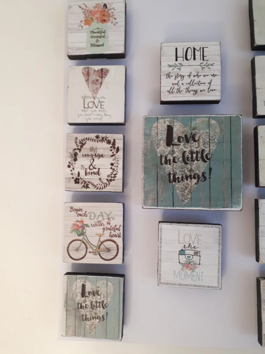 Set of 13 Home Refrigerator Magnets - photo 2