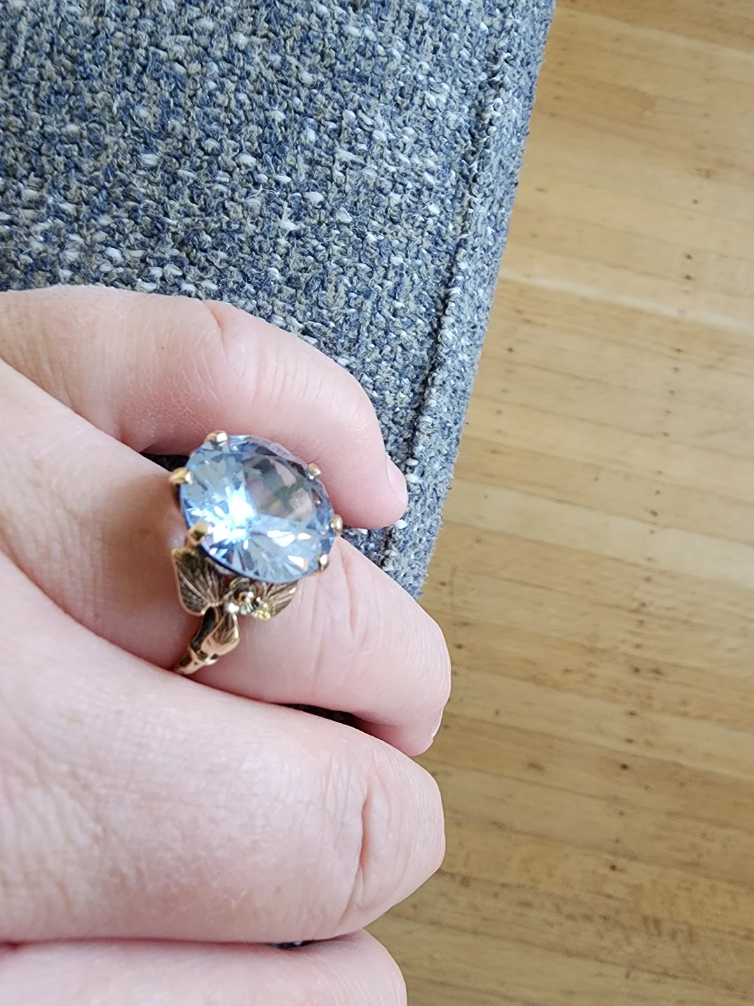 blue gemstone