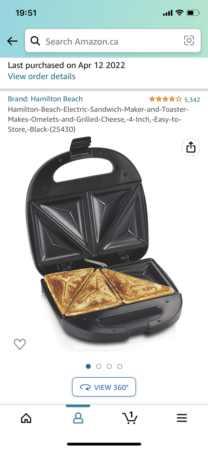 Hamilton sandwich maker💸 - photo 4