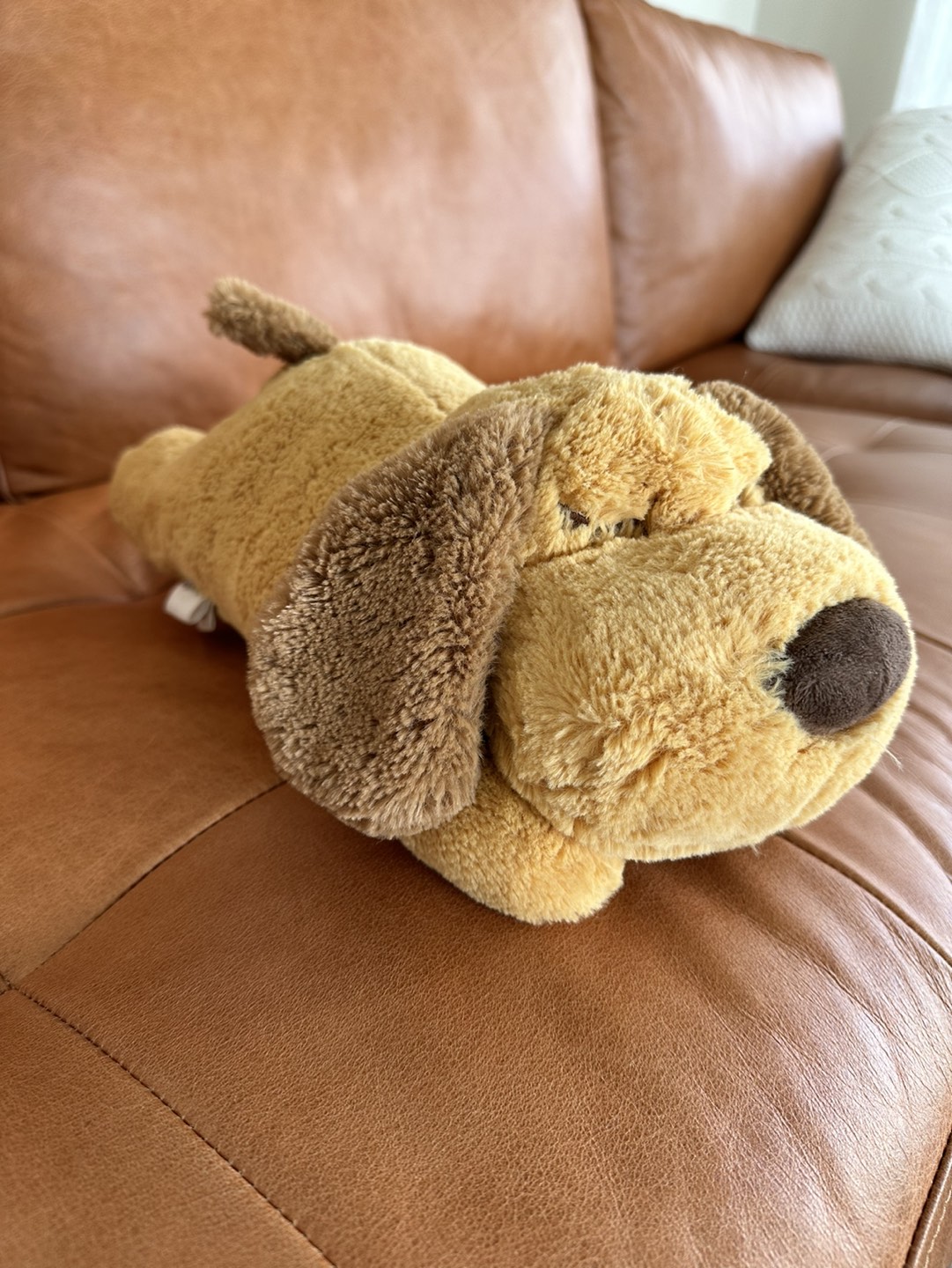 Puppy dog toy with heartbeat