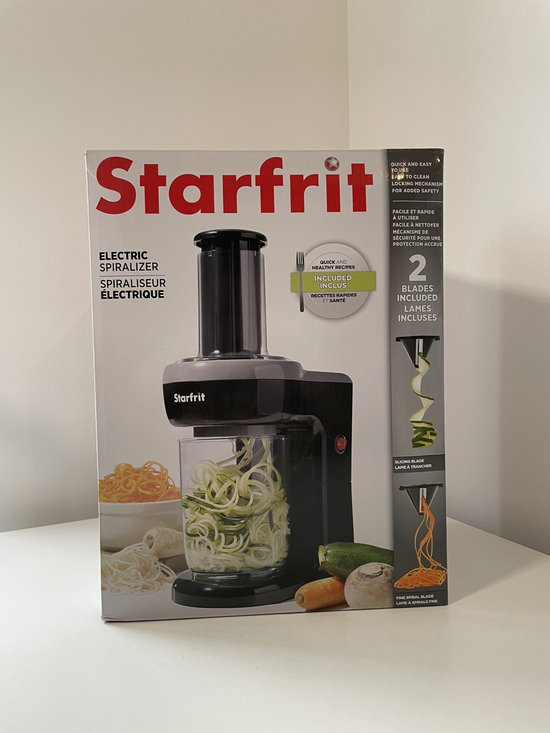 Brand New Starfit Electric Spiralizer