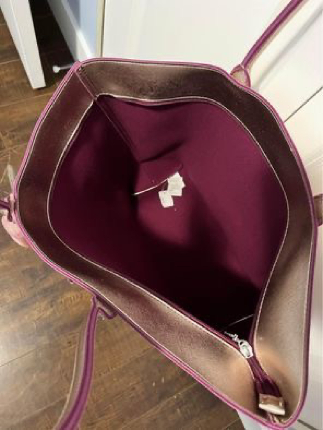 Bath & Body Works VIP Tote Bag Glitter with Pouch.