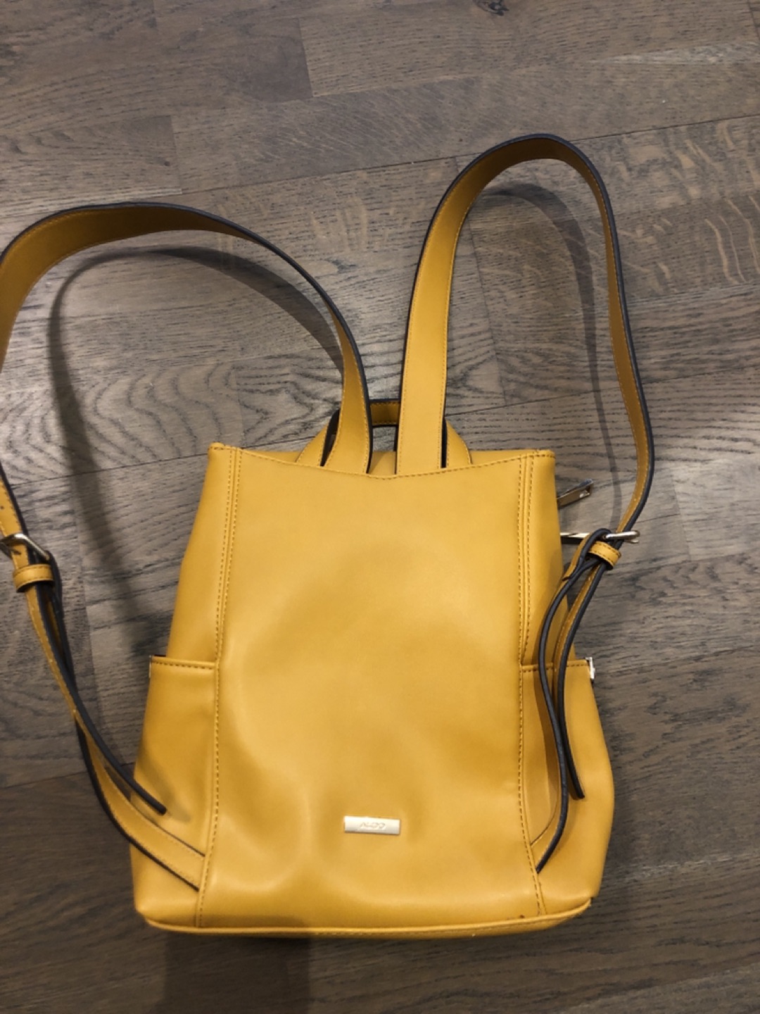 Aldo backpack purse - Mustard - photo 2