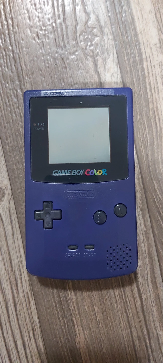 gameboy colour purple grape
