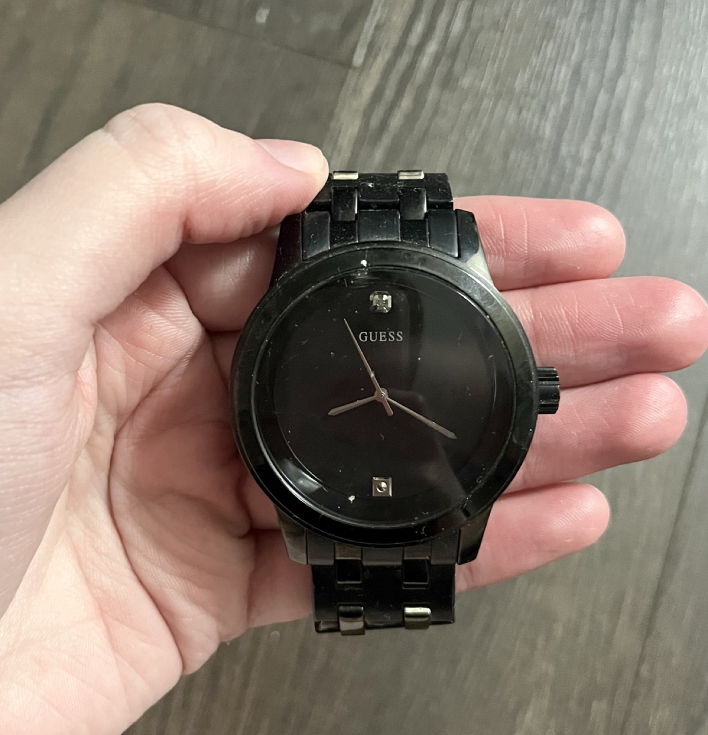 Men’s GUESS Black Watch thumbnail