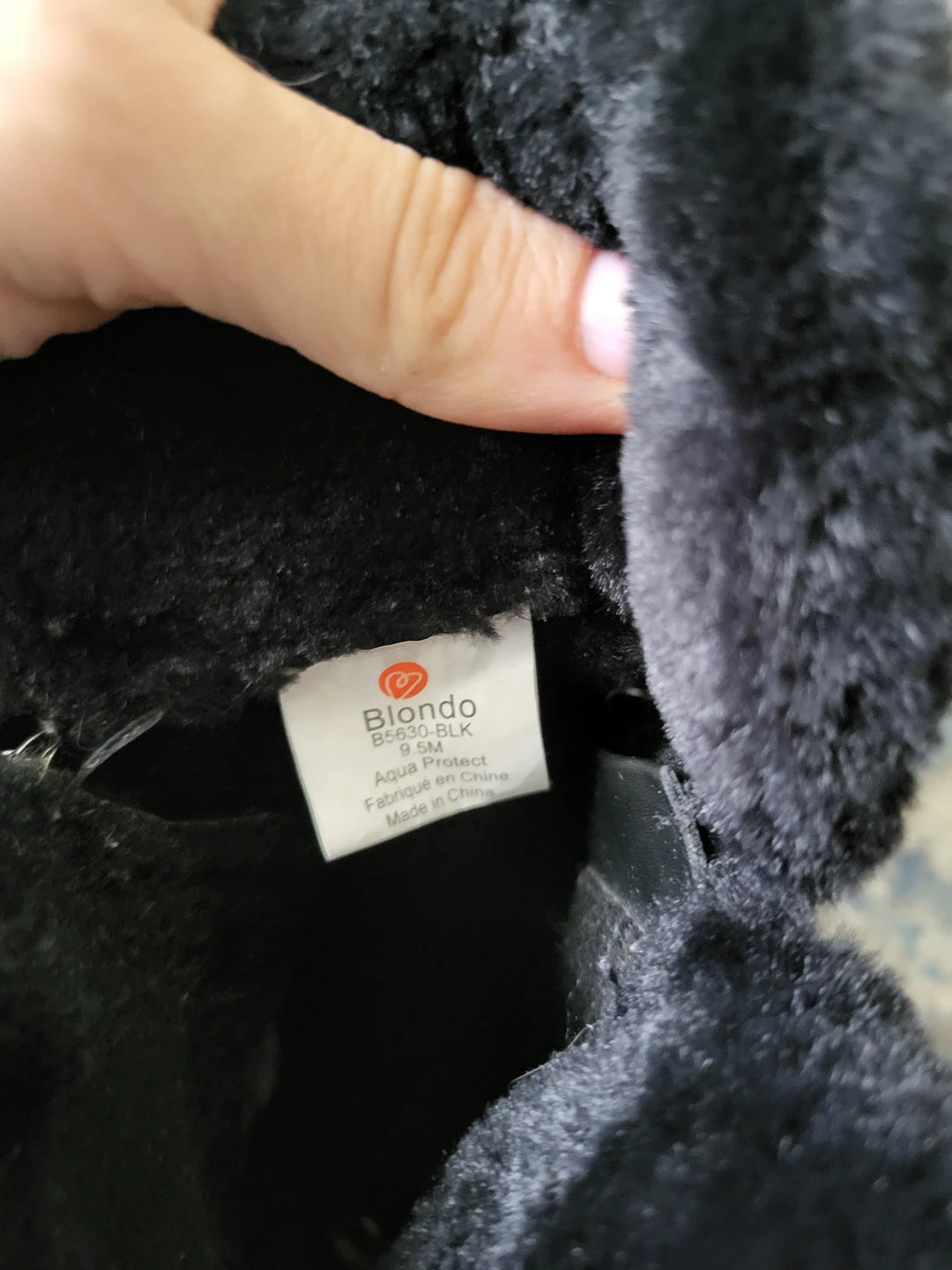 Lather winter boots Size 10 - photo 4