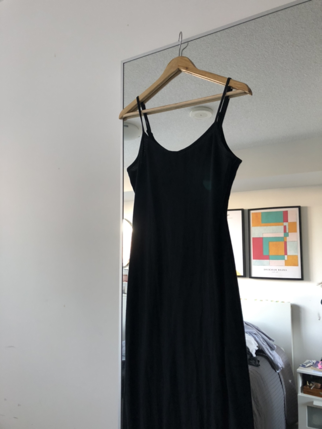 Black Forever 21 maxi dress thumbnail