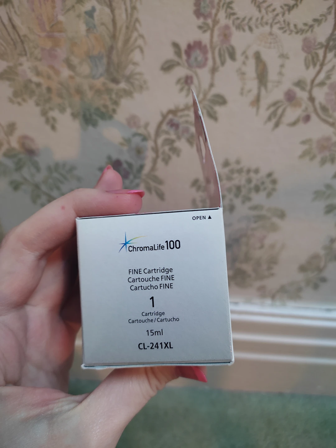 ink cartridges 241XL color Canon PIXMA CL-241xl image indicator(6)