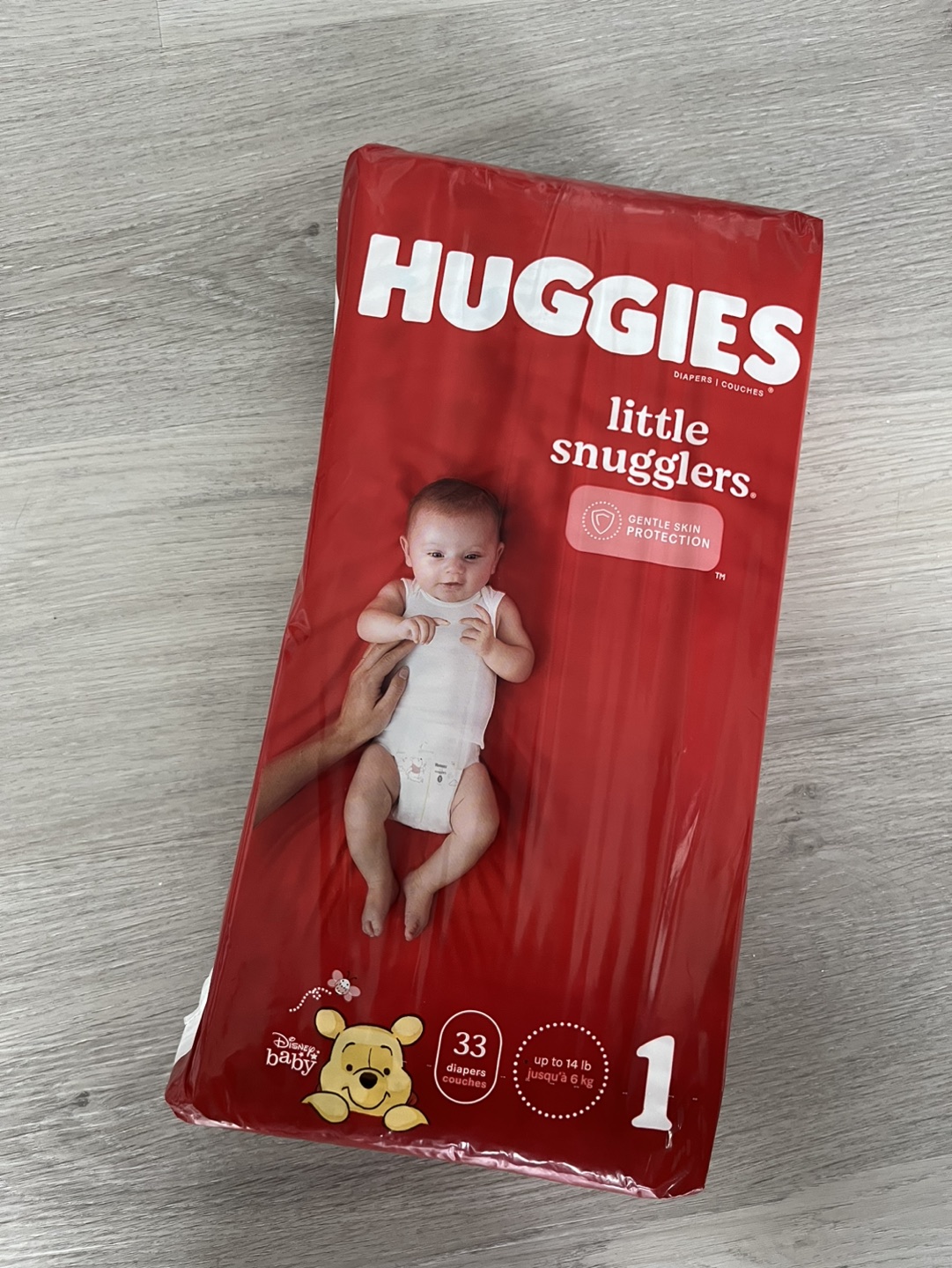 Huggies Little Snugglers size 1 diapers thumbnail