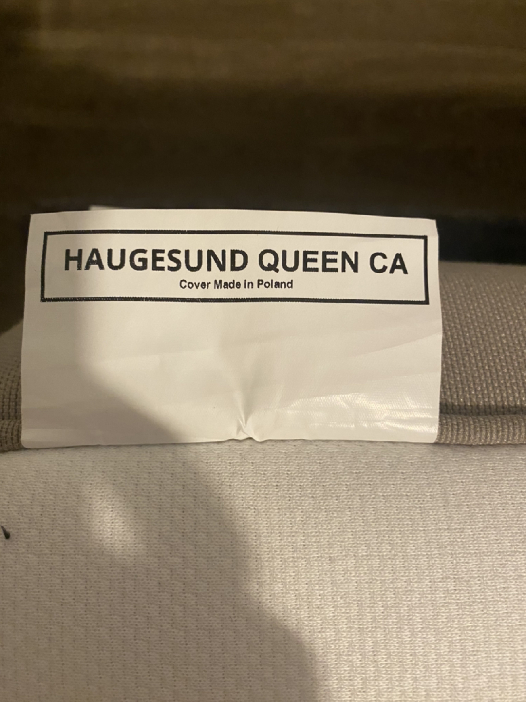 Ikea haugesund queen mattress on sale in very good condition. - photo 2