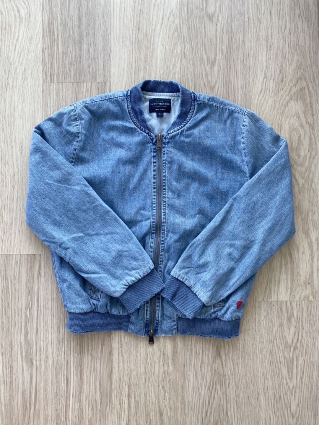 Denim Bomber Jacket
