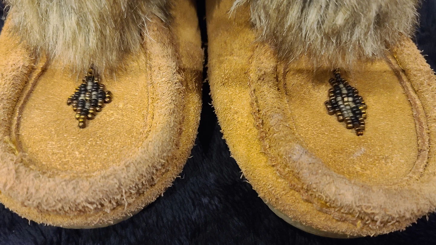 Girls Moccasin Booties - Size 1 image indicator(3)